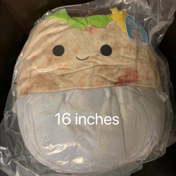6 Squishmallow Bernardo The Burrito 